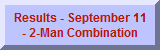 Results - September 11 - 2-Man Combination